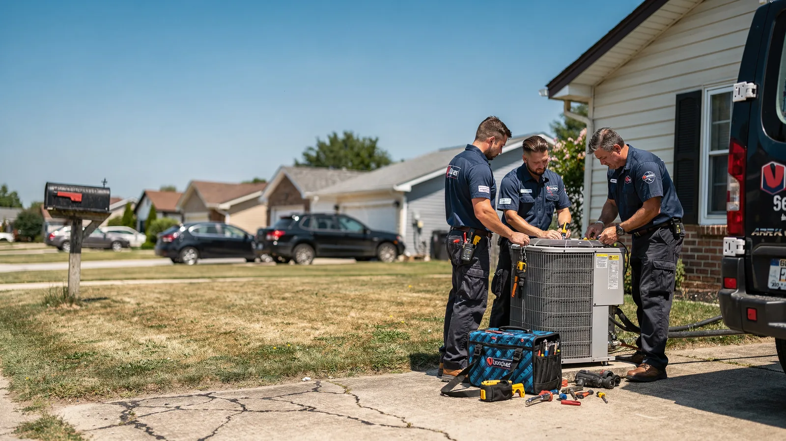 Hvac Repair in Bleiblerville, TX near me